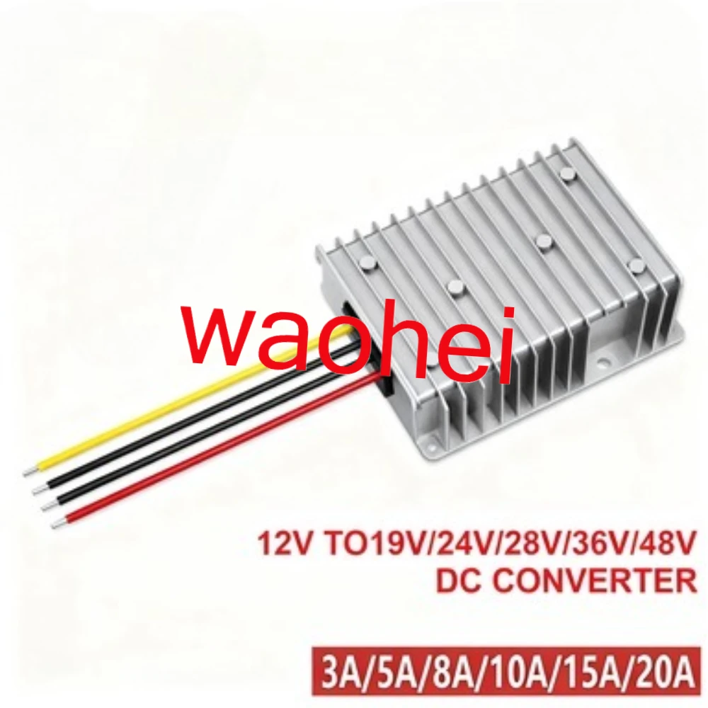 12V to 19V 24V 28V 48V 36V 20A 15A 10A 8A 5A 3A DC-DC Converter Boost Regulator Voltage Step-up Power Module for Car Reliable CE