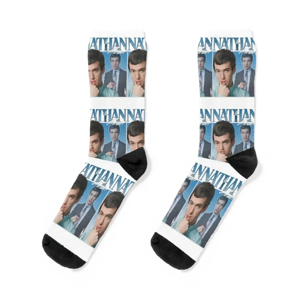 

Nathan Fielder, 90's, Vintage, Socks summer Crossfit gym christmas gift Designer Man Socks Women's