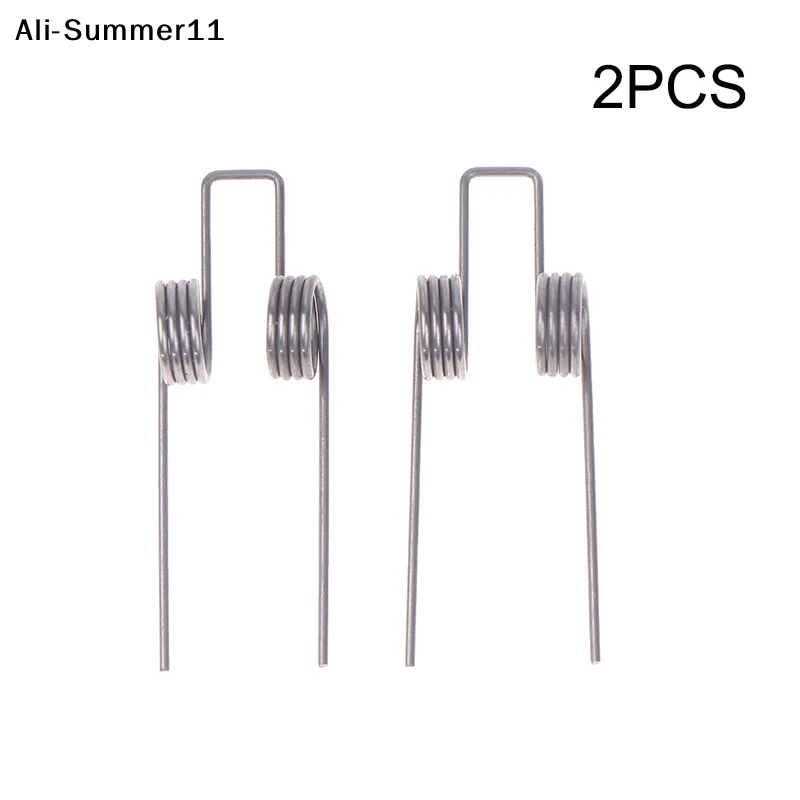【1a1】2PCS Double Torsion Spring 1.1 Wire Diameter 10.5mm Outside Diameter Strong Torsional Spring