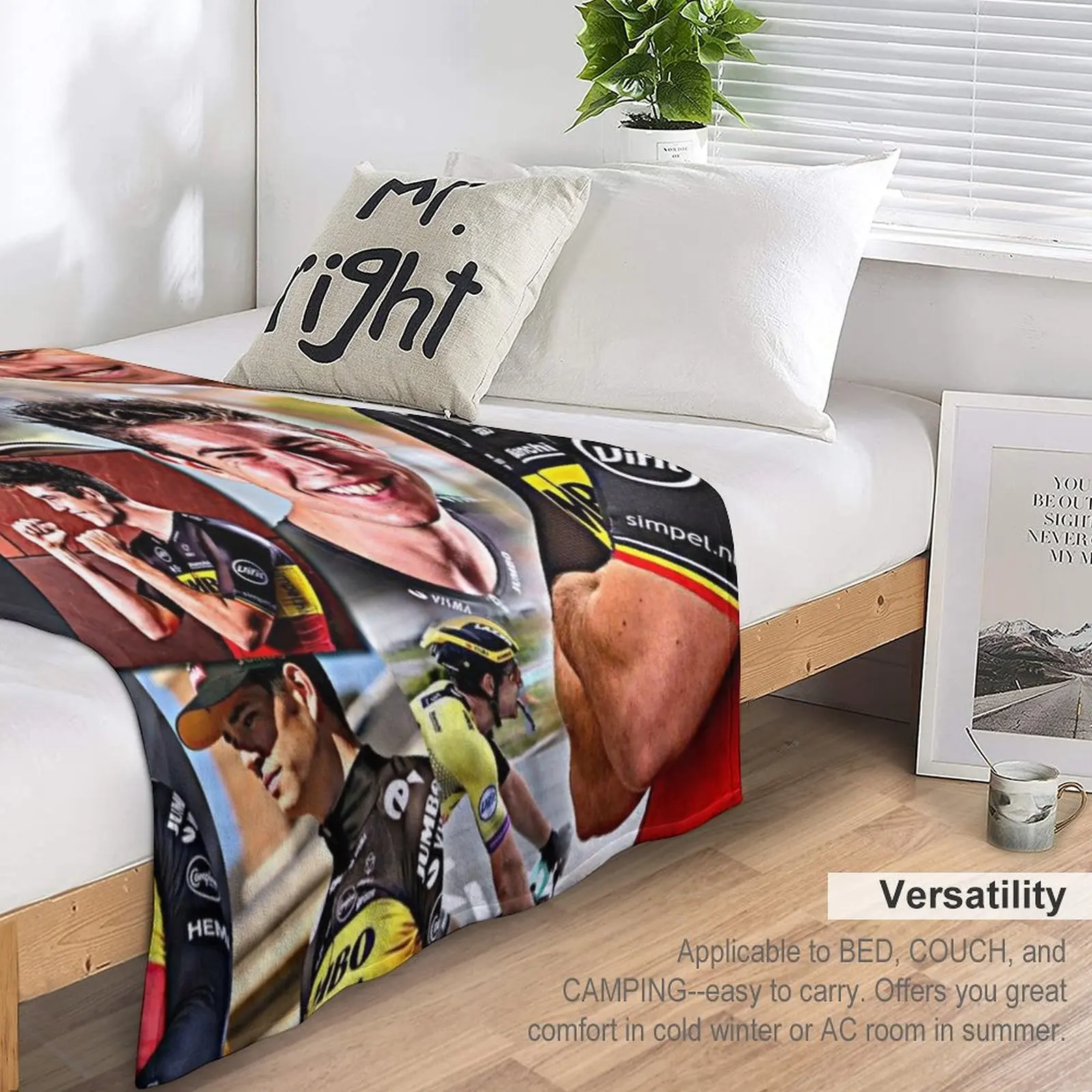 wout van aert Throw Blanket manga Designer Blankets Beautiful Blankets Luxury Blanket