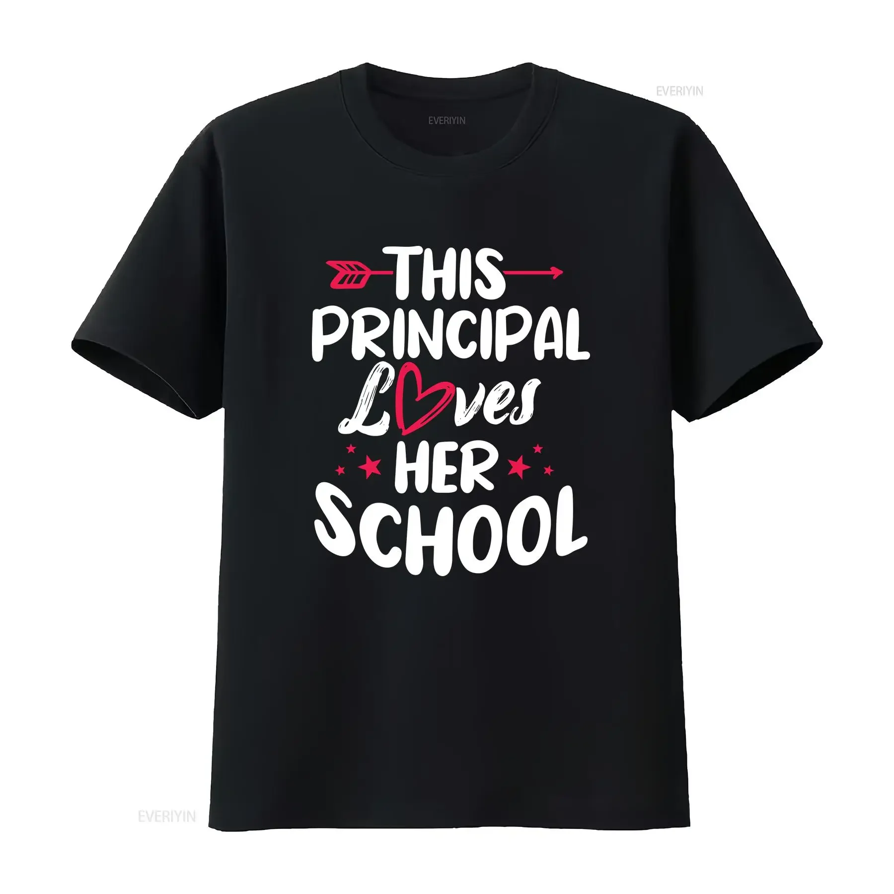 This Principal Loves Her School T Shirt For Heads Headmaster Director vintage Washed fashion Stylish streetwear