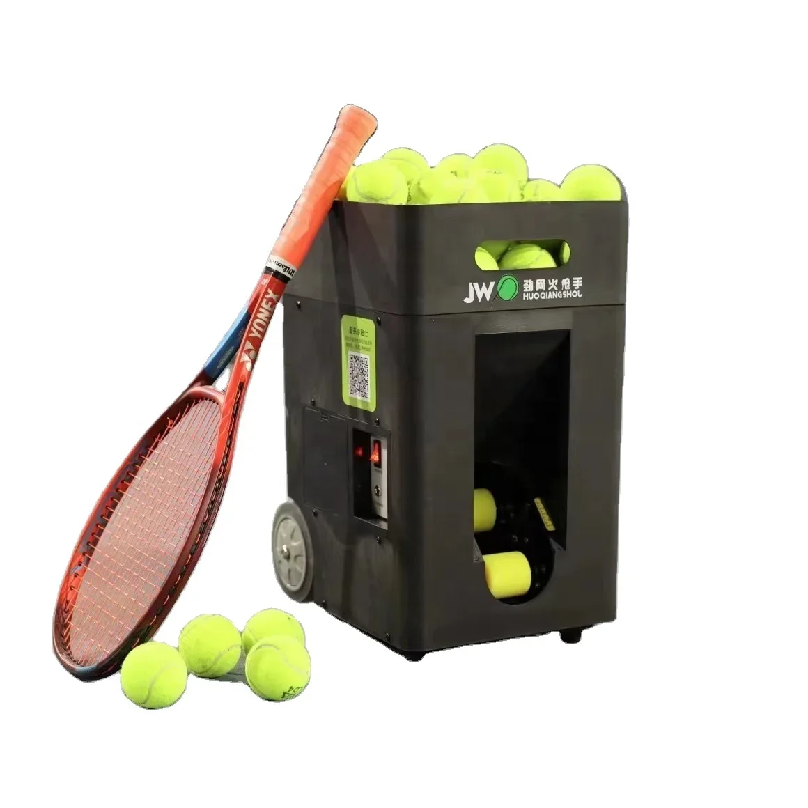 

Practice Tennis Padel Ball Machine For Playing And Training App And Remote Control