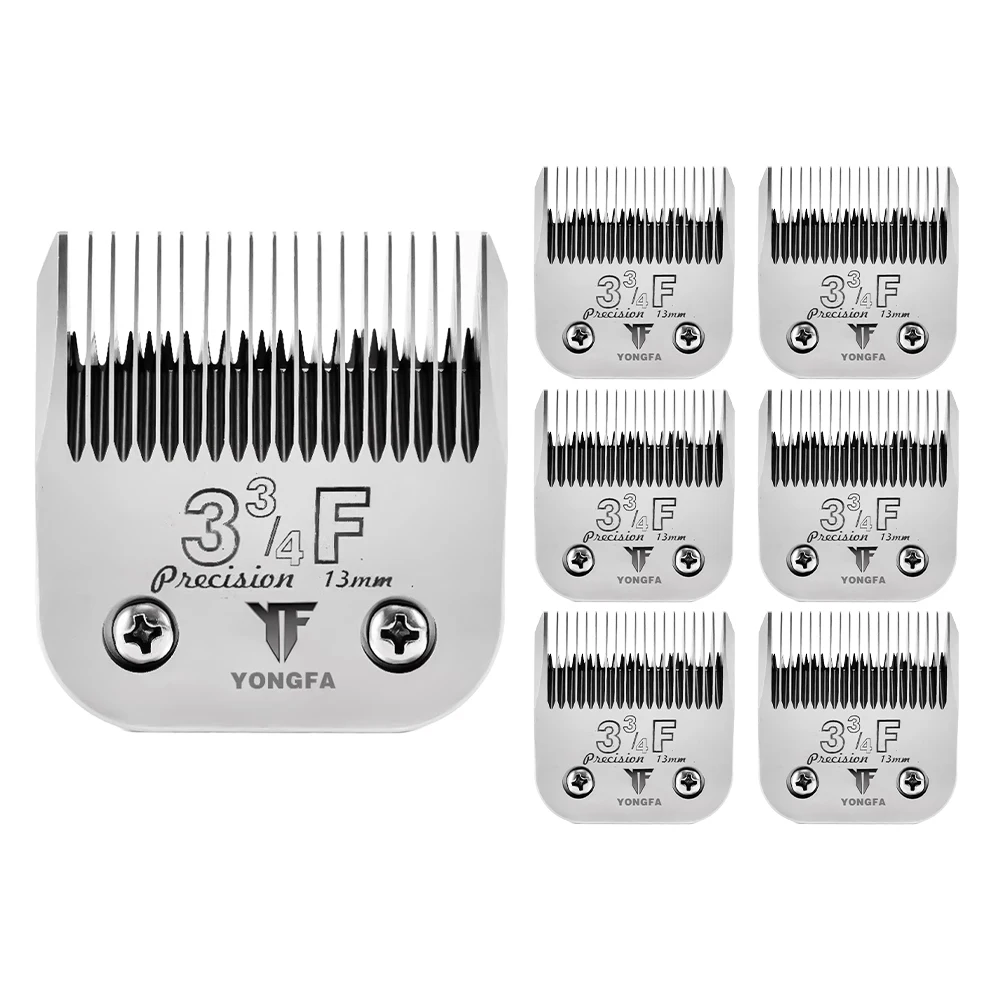 

7pcs 3F 13mm A5 Blade Dog Grooming Hair Trimmers Blades Pet Hair Blade Professional Set
