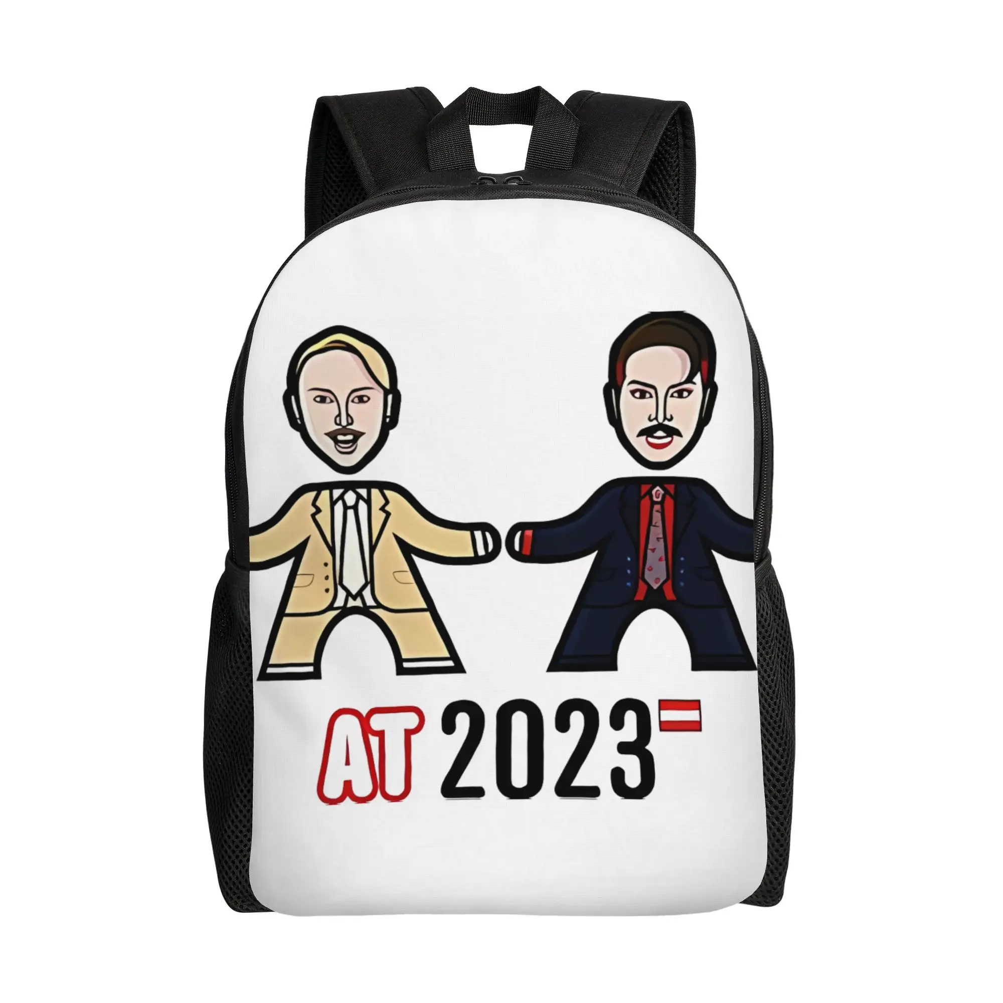 

Austria 2023 Eurovision Song Contest Schoolbag Men Fashionable Large Capacity Schoolbag Back To School Season