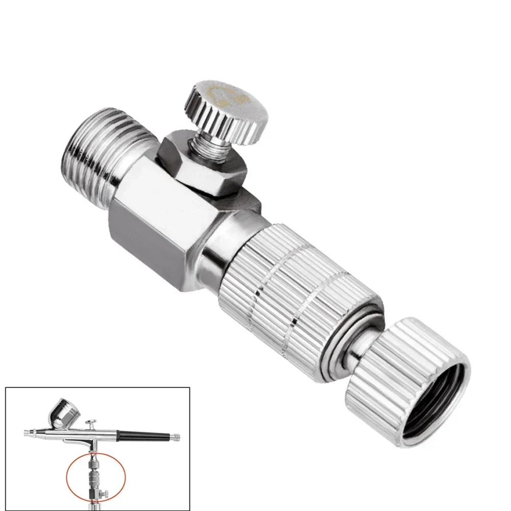 Imagem -05 - Adaptador de Mangueira de Aerógrafo Liberação Rápida Desconexão Adaptador de Acoplamento Conexão de Aerógrafo Acessórios de Ferramenta