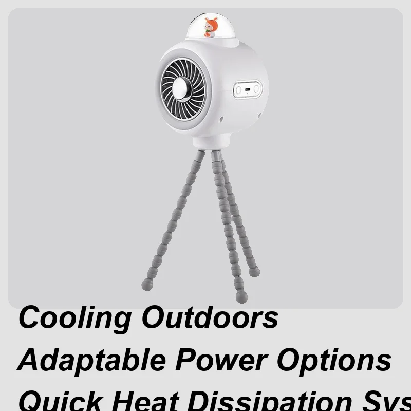 

Stroller Fans USB Charging Fan Attachment For Stroller Power Bank 3 Speed Cooling Device Adjustable Stand For Seat Baby Desk