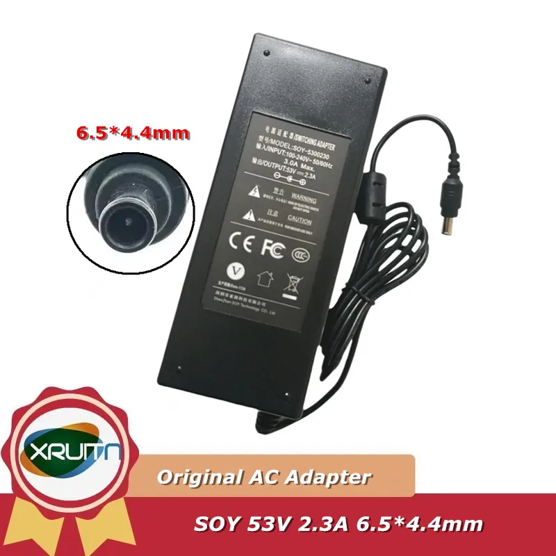 Genuine SOY 53V 2.3A AC Switching Adapter Charger For DAHUA SOY-5300230 NVR2208-8P POE Recorder Switching Power Supply Adaptor