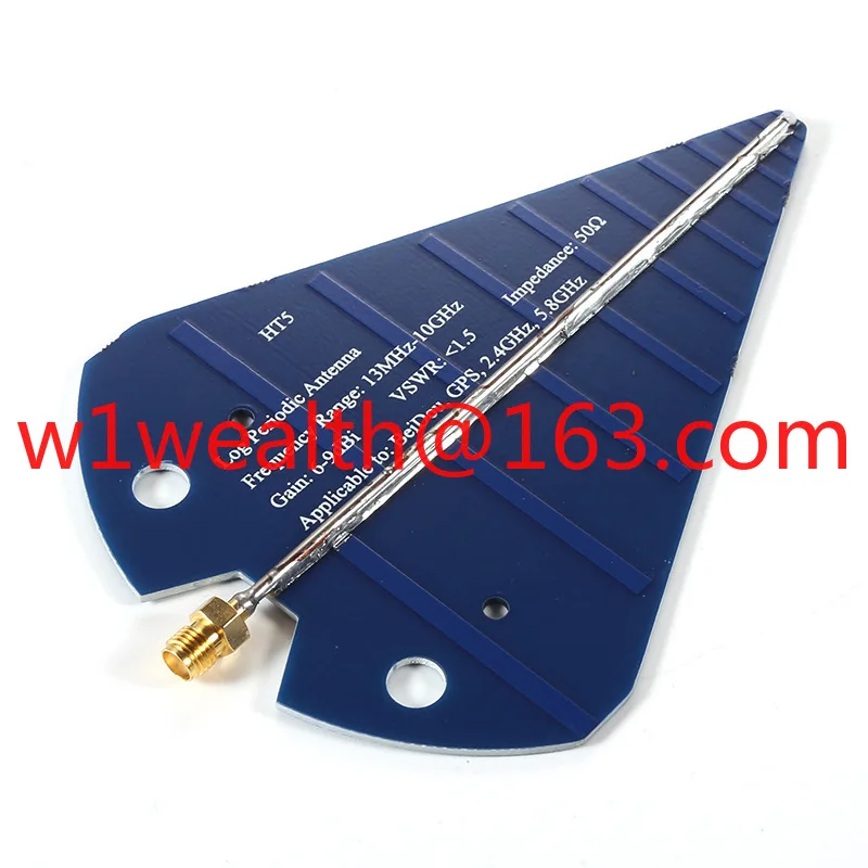 HT5 Antenna UWB Logarithmic Periodic Antenna 1575MHz 2.4GHz 5.8GHz Graphics Transmission Broadband Antenna