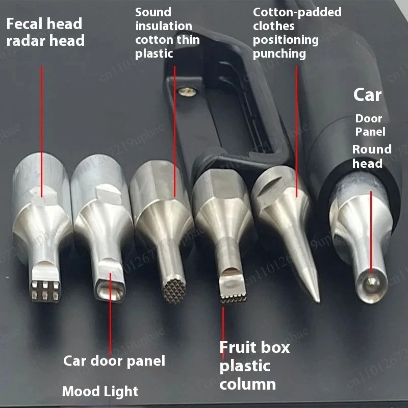35KHz Ultrasonic Welding Head M8×1.25 Thread Custom‑Size Welding Nozzle for Plastic Spot Welder