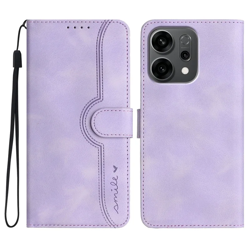Flip Cases For OPPO Reno14 Pro Cover on For OPPO Reno 14 13F 12F 13 12 FS Reno13 F S 5G Magnetic Phone Protective Wallet Shell