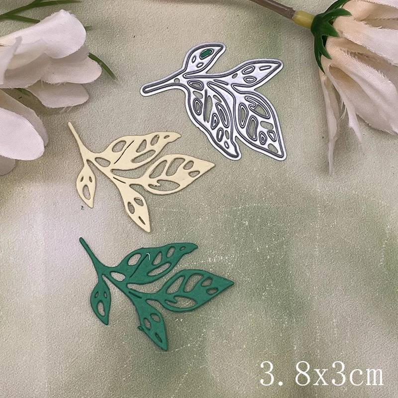 New leaf set Metal Cutting Dies for DIY Scrapbooking Album Paper Cards Decorative Crafts Embossing Die Cuts