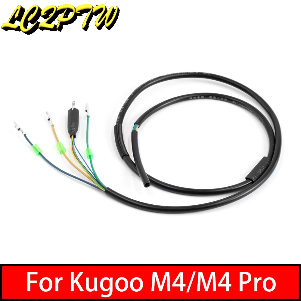 Wheel Tyre Engine Motor Wire Cable For Kugoo M4 / M4 Pro Electric Scooter with 5 Wires Hall Senor Connector Replacement Parts