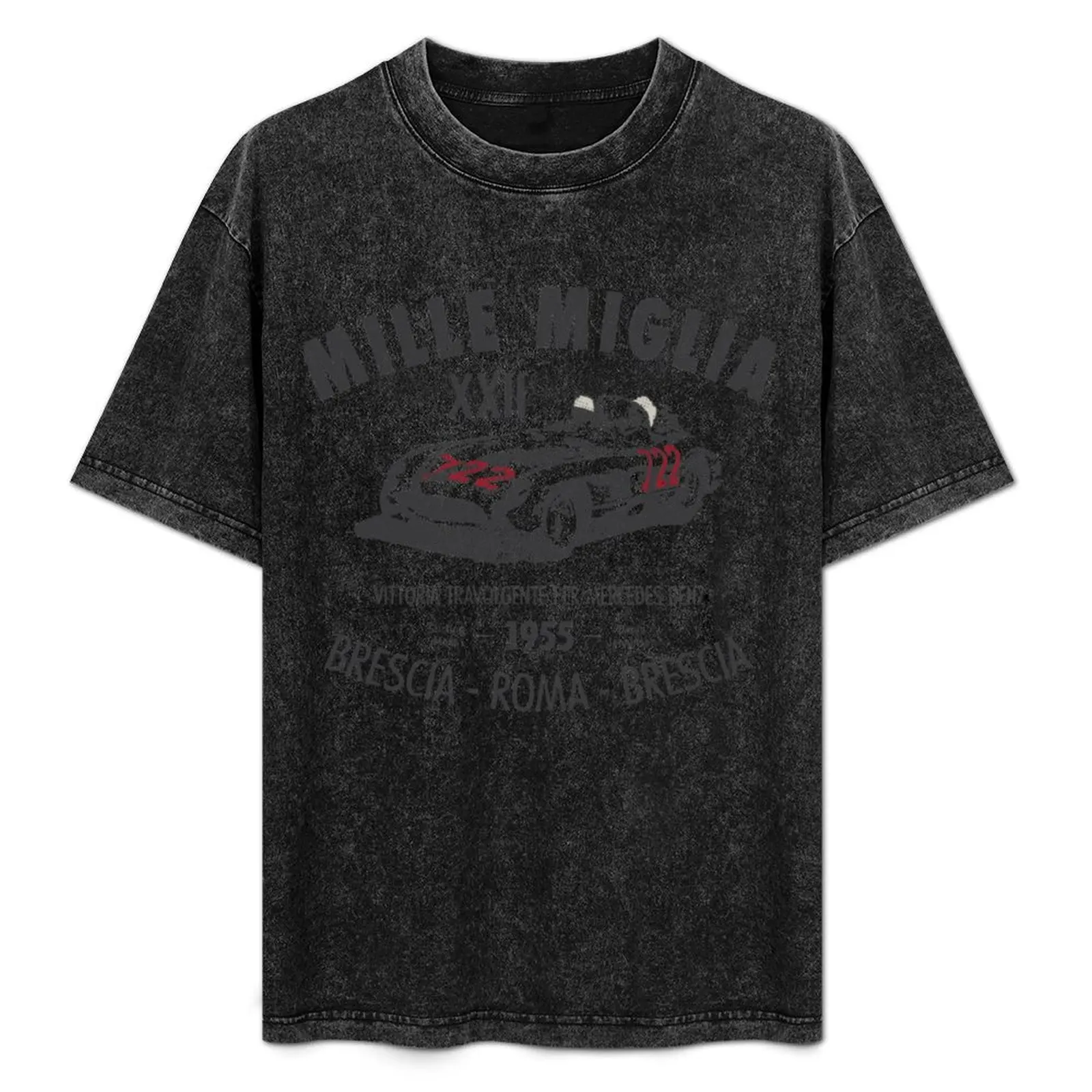 

Mille Miglia 1955 T-Shirt heavyweights vintage t shirts T-shirts for men cotton