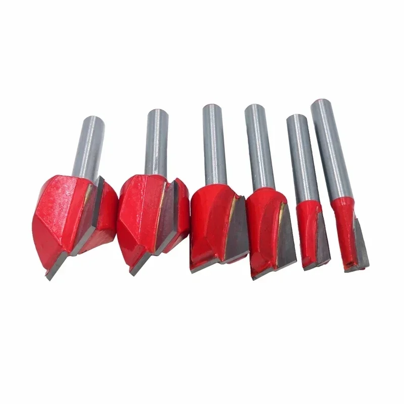 6mm Shank Wood Cleaning Bottom Bit Straight Router  Clean Milling Cutter Woodworking s Power Machine MC06030