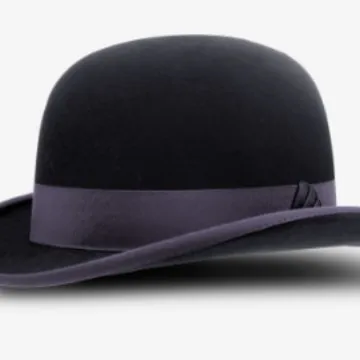 

Dome-Shaped Pure Wool Small Hat