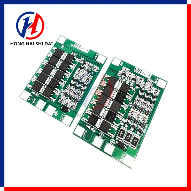 3S 40A Li-ion Lithium Battery Charger Lipo Cell Module PCB BMS Protection Board For Drill Motor 12.6V with Balance