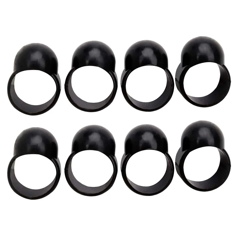 

8 Pcs Ethereal Drum Finger Cots Knocking Pick Sleeve Playing Cover Percussion Tool for Instrument Picks Tongue Sideburns