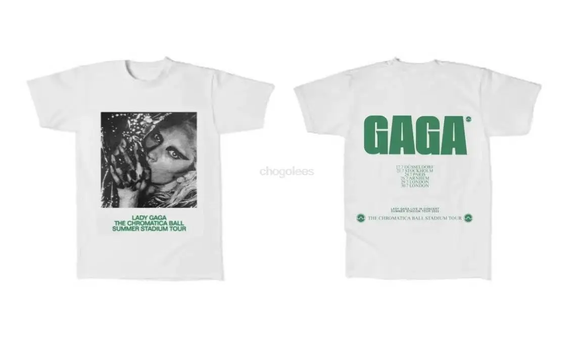 2022 Lady Gaga Tour Merch Lady Gaga Shirt Lady Gaga Chromatica Ball Tourdates Shirt Chromatica Ball Tourdates Shirt Dusseldorf S