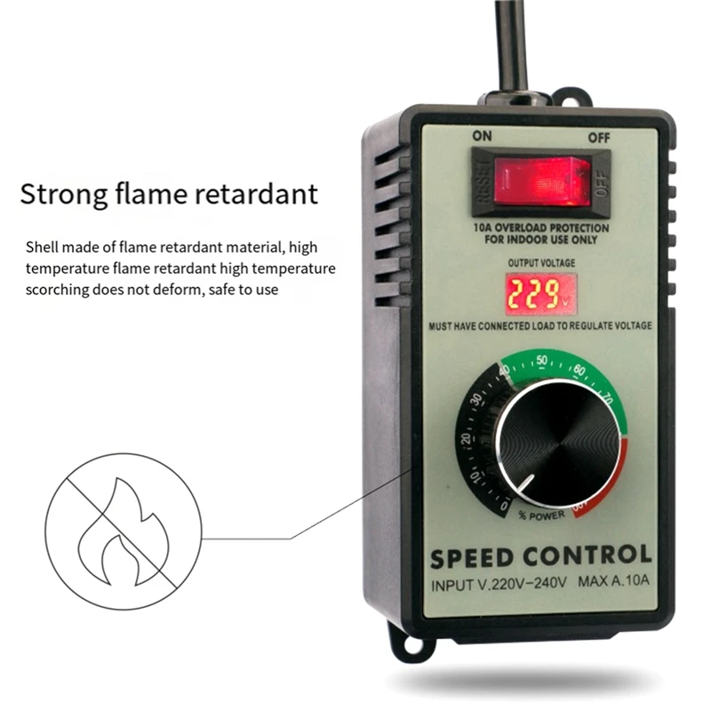 Angle Grinder Governor Speed Controller Switch AC220V-250V 4000W Maximum Power Hand Power Tool EU Plug-A07G view 6