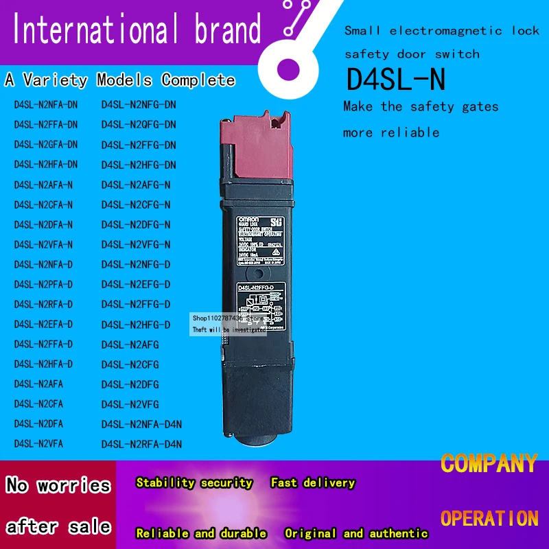 Imagem -02 - Interruptor de Porta de Segurança Importado Original D4sl-n2nfg-d D4sl-n2efg-d D4sl-n2ffg-d D4sl-n2hfg-d D4sl-n2afg D4sl-n2cfg D4sl-n2dfg