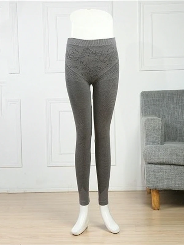 Slim Fit Modal Women's Autumn Pants Seamless Shapewear Thermal Tight Base Layer Pants Spring Autumn Line Pants