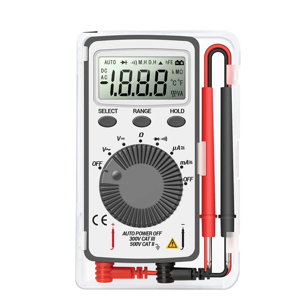 multimetro tester AN101 Mini Digital Multimeter Multimetro Tester DC/AC Voltage Current Lcr Meter Pocket Professional Testers image 4