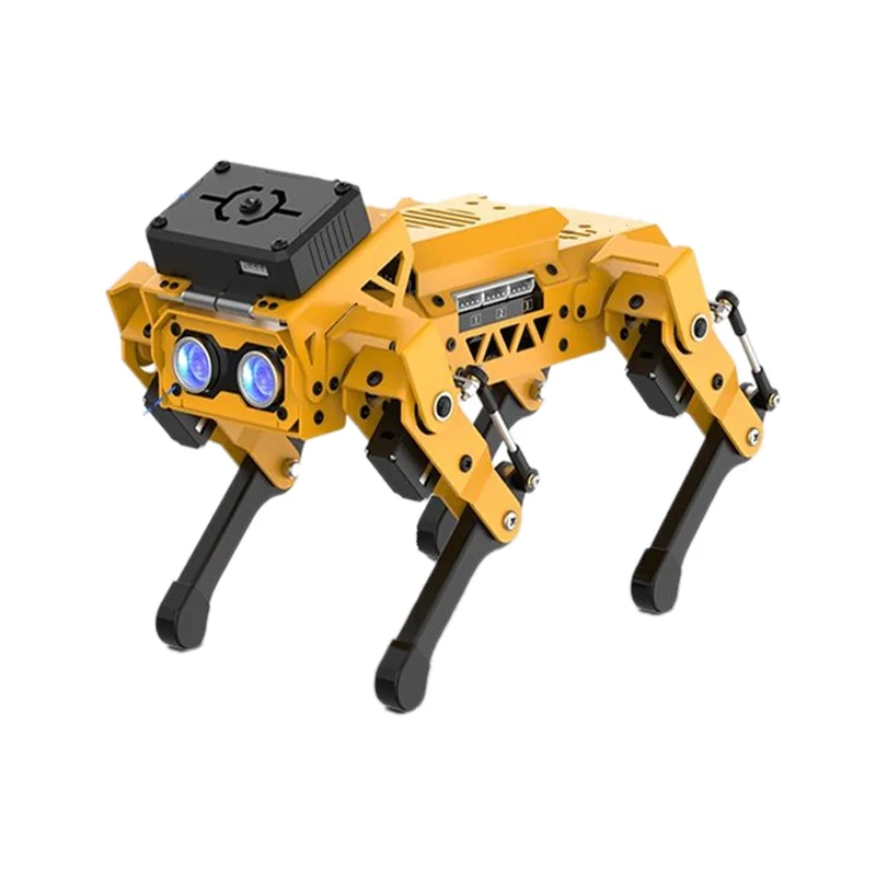 ชุดหุ่นยนต์สุนัขสี่ขา ESP32 AI Mechdog หุ่นยนต์ไบโอนิคอัจฉริยะพร้อมระบบภาพสำหรับ Arduino สำหรับ Python หุ่นยนต์แบบตั้งโปรแกรมได้ด้วยกราฟิก