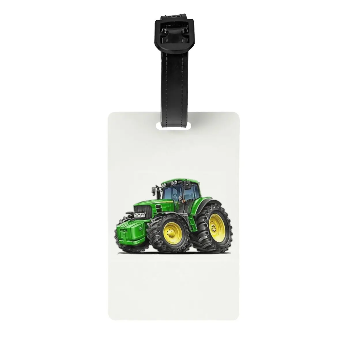 Tractor Luggage Tag Custom Baggage Tags Privacy Cover ID Label