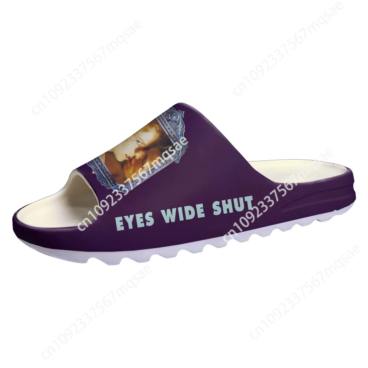 

Eyes Wide Shut Soft Sole Sllipers Home Clogs Tom Cruise Step On Water Shoes Mens Womens Teenager Step in Customized Sandals