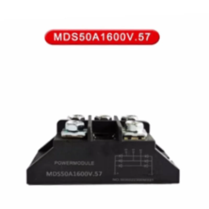 MDS100-16 75A 90A 100A 25A 15A 30A 40A 50A 75A  90A Three-phase Rectifier Module  AC/DC module 60A 1600V  3-Phase Diode Bridge