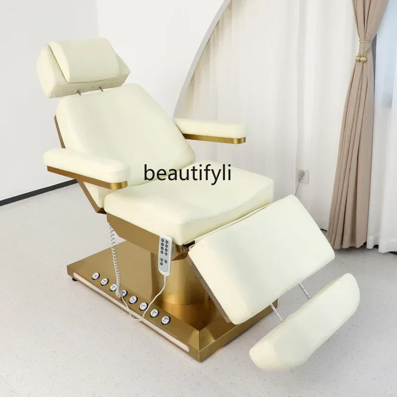 

Electric Beauty Bed Beauty Salon Special Micro Plastic Lift Beauty Care Bed Dental Tattoo Embroidery Ear Cleaning Tattoo Bed