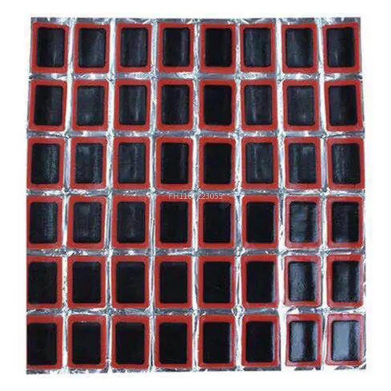 48PCS 25mm Round/Square Rubber Bicycle Tire Patch Cycle Repair Tools Cycling Bike Tire Tyre Inner Tube Puncture Repair Tools