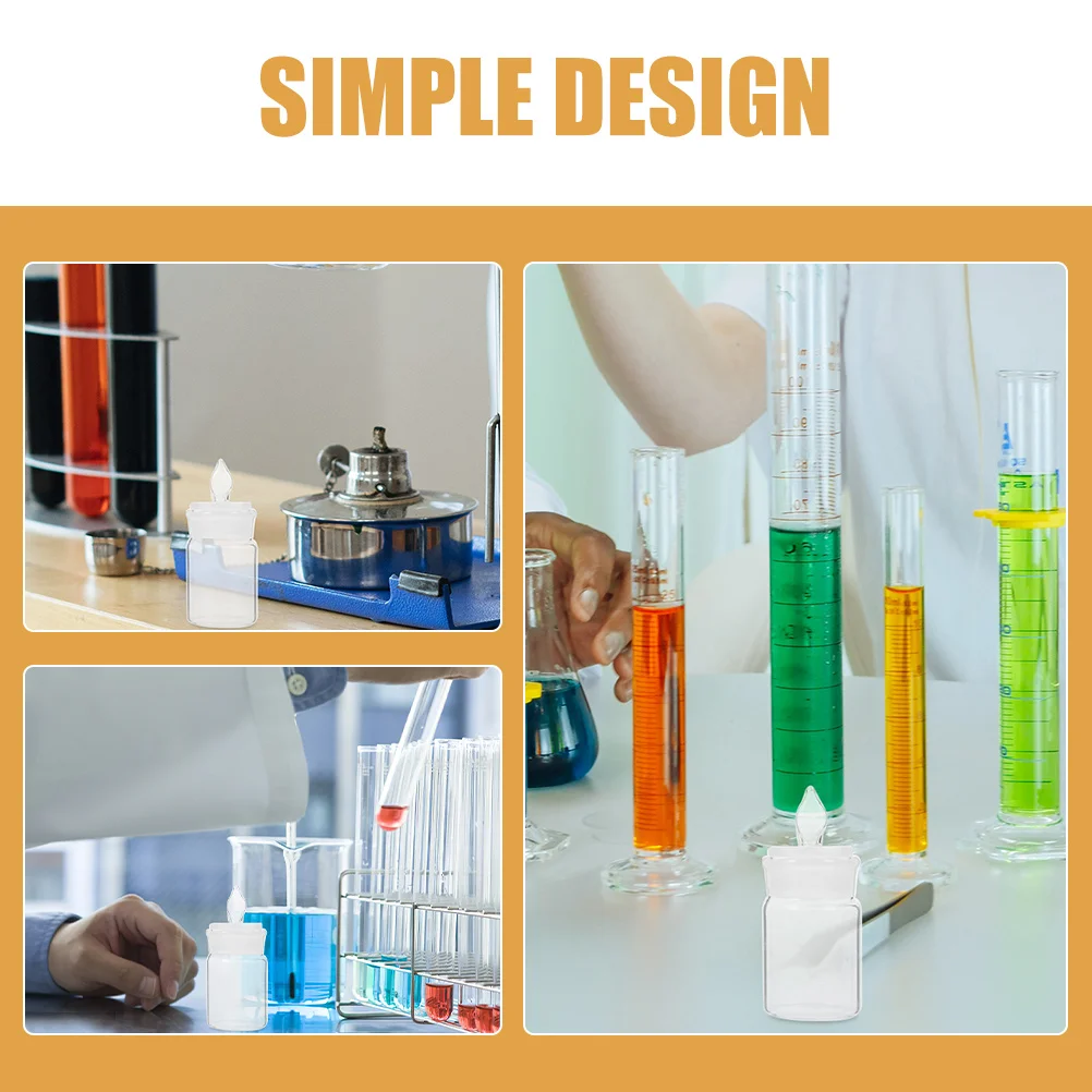 

Portable Glass Laboratory Bottles Experiment Weighing Instrument Holder for Jar