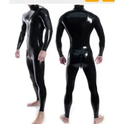 Catsuit de látex 100%, traje de Cosplay de moda, uniforme, Bola de Mascarada, novedad