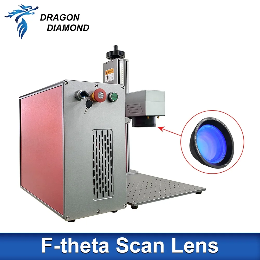 Fiber F-theta Scan Lens Field Lens 70x70-200x200 F100-F290 For 1064nm YAG Optical Fiber Laser Marking Machine Parts