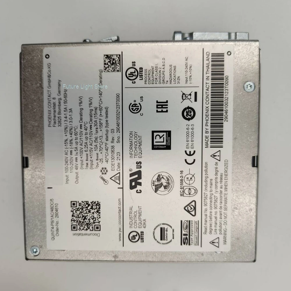 1 PCS Contact Power Module QUINT4-PS-1AC/48DC/5 2904610 Power Supply