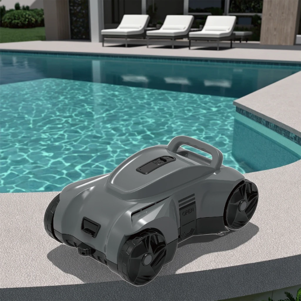 Automatische robotzwembadreiniger voor een efficiënte reiniging van de zwembadvloer