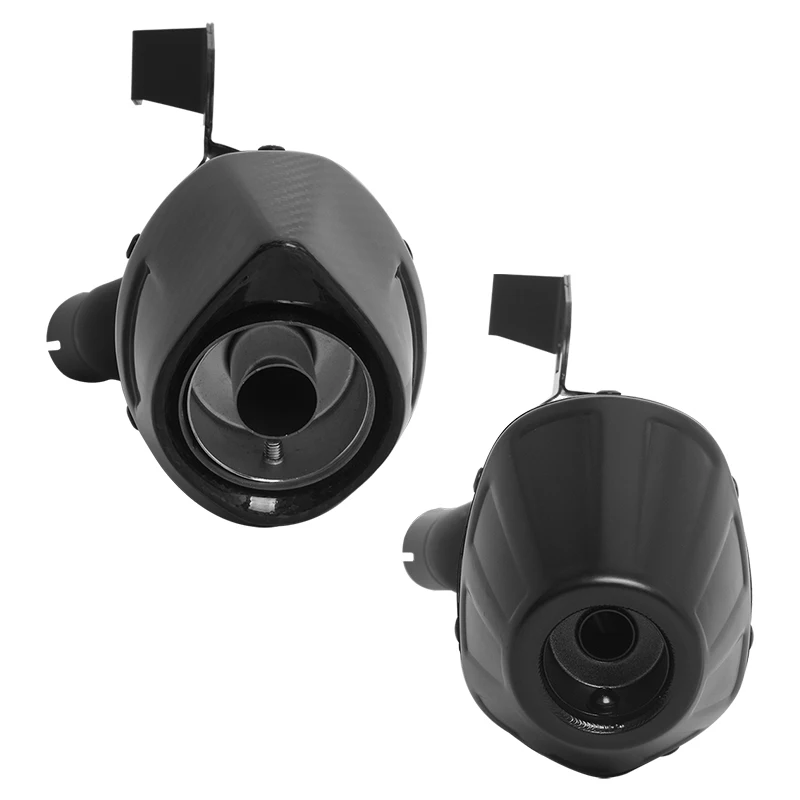 Slip On For TRIUMPH Scrambler400X 400X 2024 2025 Motorcycle Exhaust System Escape With Middle Link Pipe Black Escape Motorcross