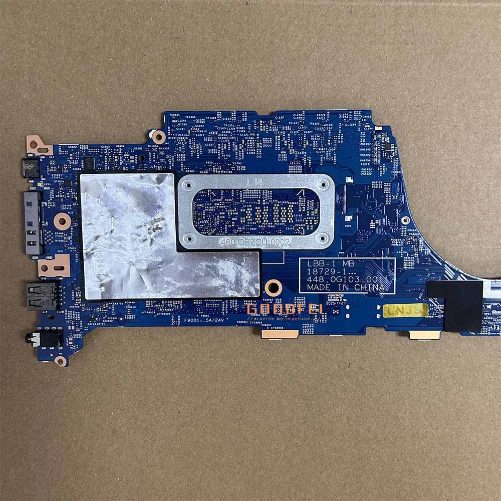 Płyta główna do laptopa Thinkpad X390 Yoga, płyta główna notebooka 18729-1, procesor CPU I7 8665U, 16GB RAM, do Lenovo 448.0G103.0011, przetestowana, 100% sprawna.