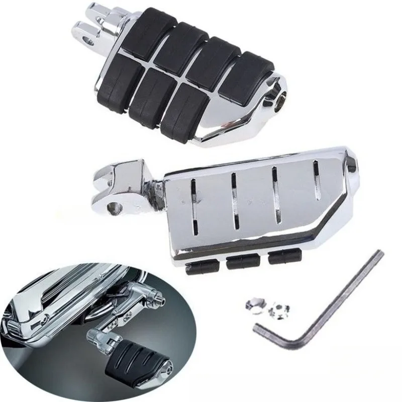 

Motorcycle Accessories Harley Prince Motorcycle Modified Foot Pedals High Quality Modified Aluminum Alloy Rest Foot Pedals