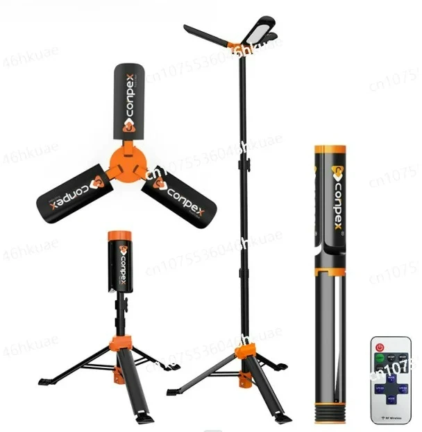 Dustproof Waterproof Camping Light High Quality Telescopic Tripod Led Light COB Camping Lamp