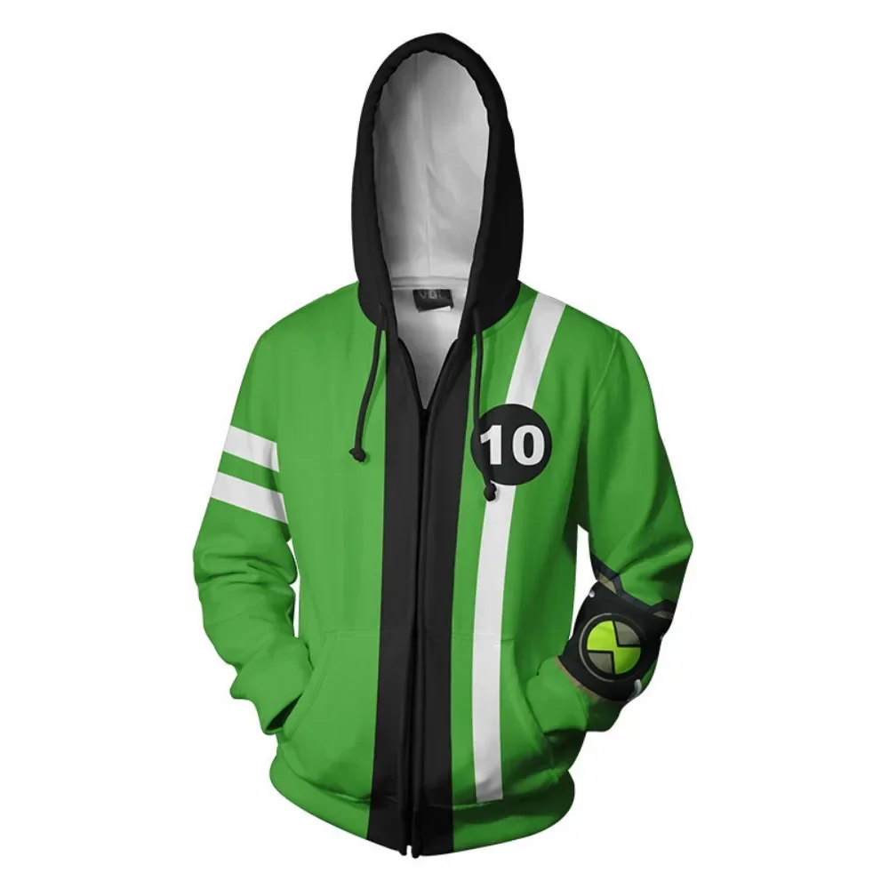 Anime ben10 cosplay hoodies masculino 3d impressão dos desenhos animados casual solto roupas esportivas feminino gwen tennyson moletom com capuz festa de halloween