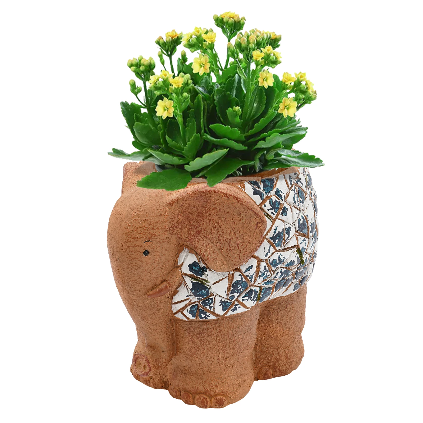 Elegant Blue and White Porcelain Flower Pot: A Durable, Artistic Blend of Tradition and Modern Design for Your Garden