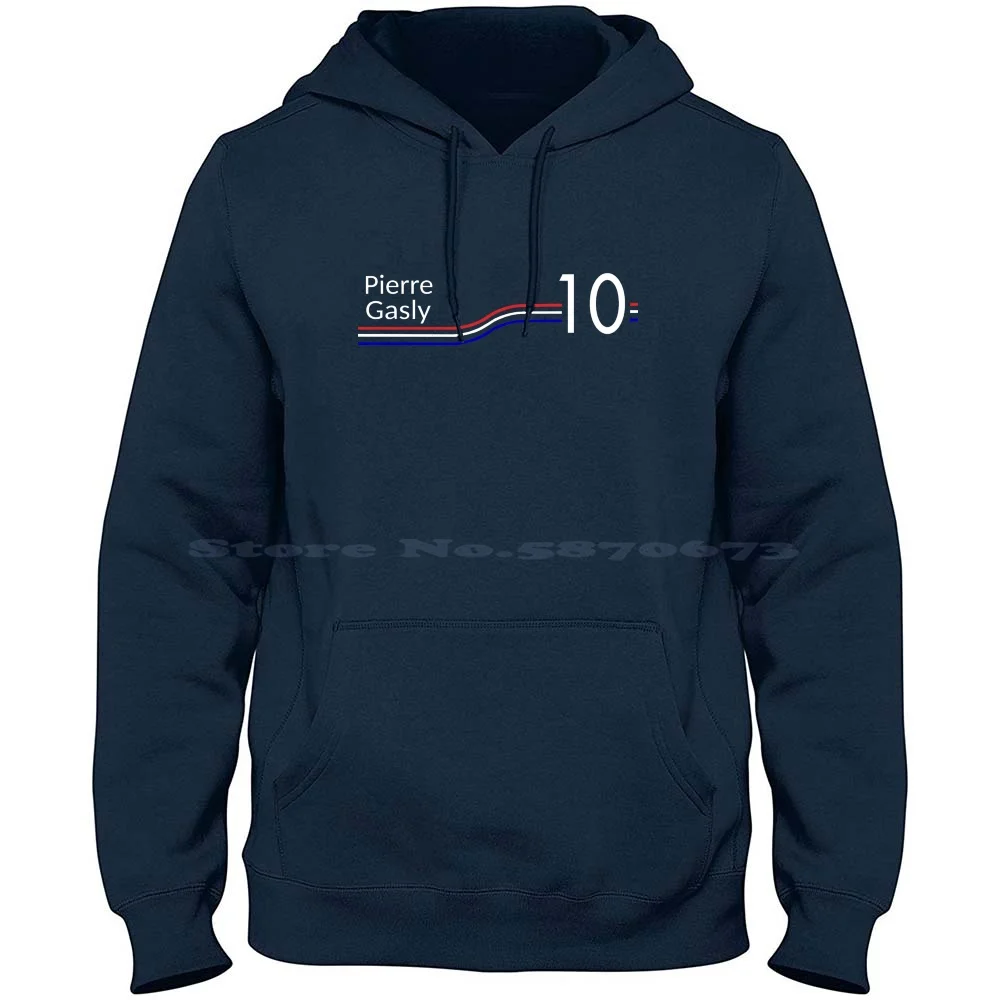 Pierre Gasly French Edition 100% Cotton Hoodie Melbourne Grand Prix Pierre Gasly Gas 10 Yuki Tsunoda Ocon Alonso Monza