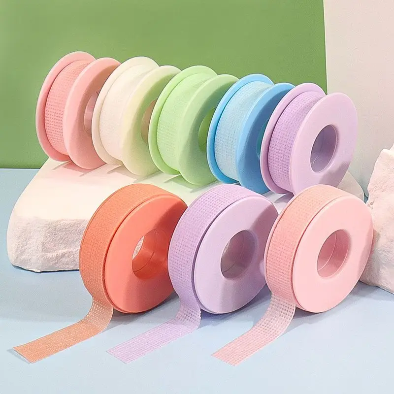 1 Roll Lash Extension Tape Silicone Gel Eyelash Tape for Lash Extensions, Latex Free Sensitive Skin, Micropore Breathable