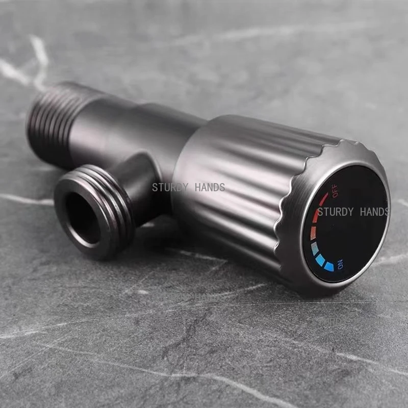 

Треугольный клапан из нержавеющей стали, медь, взрывозащищенный запорный клапан для горячей и холодной воды, водонагреватель, переключатель для туалета