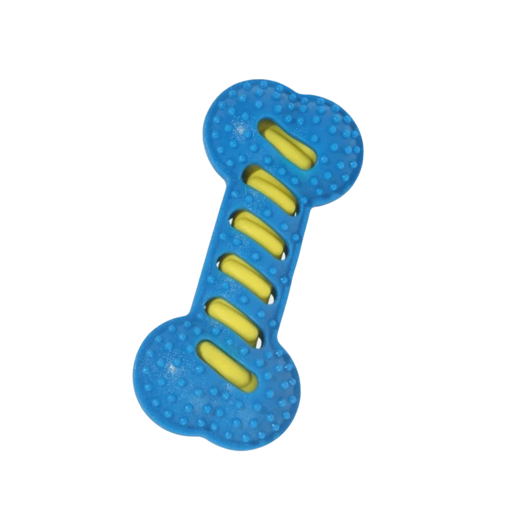 

Training Puppy Toy Bite-resistant Dog Chew Toy Bone Shape Durable Teeth Cleaning Toy Sounding Dog Molar Rod Indoor Play