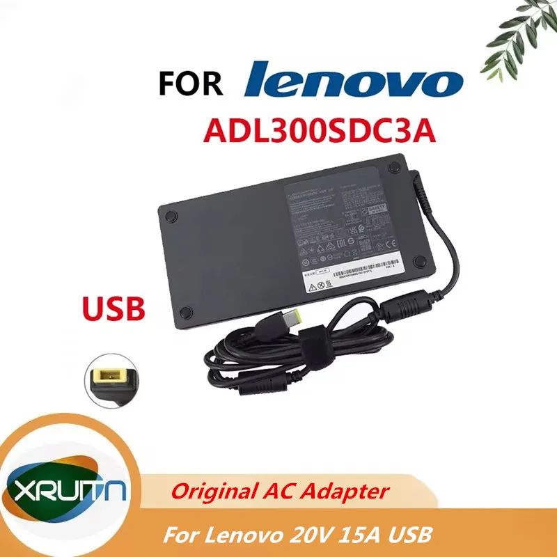 

Original ADL300SDC3A 300W AC Adapter Charger For Lenovo ThinkPad 20V 15A R9000P R9000K Y9000K 5A10W86289 Laptop Power Supply