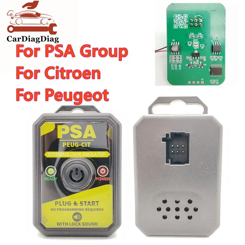 

Steering Lock Emulator For PSA Group For Citroen For Peugeot Simulator With Lock Sound No Need Programming Best Price