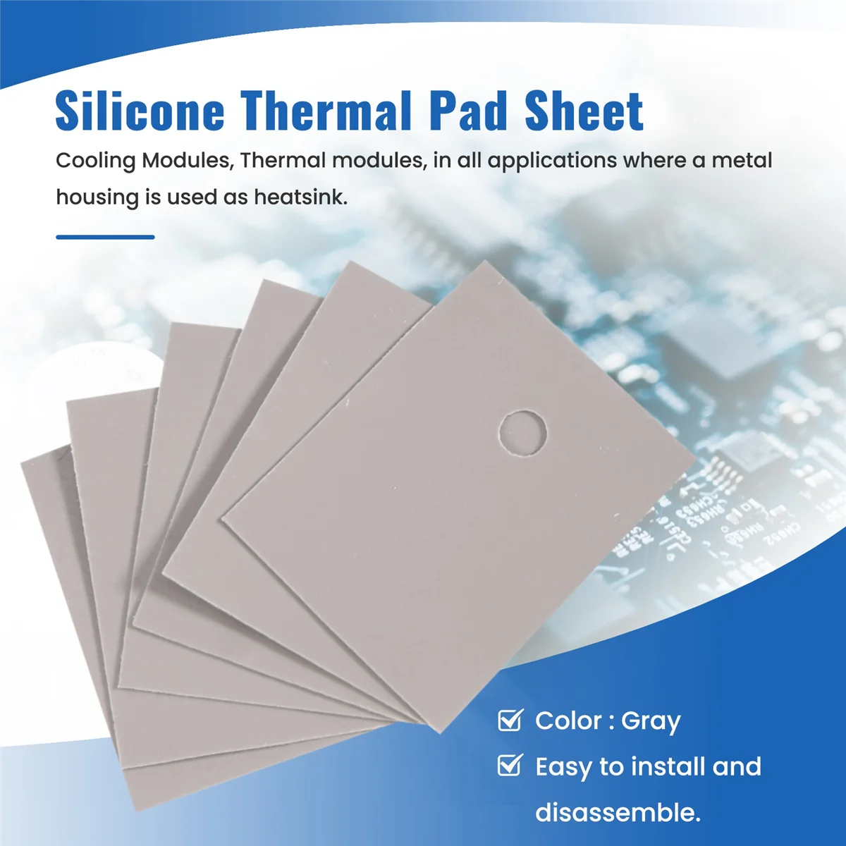 TO-247 Transistor Silicone Insulator Insulation Sheet 26mmx20mm 50 Pcs